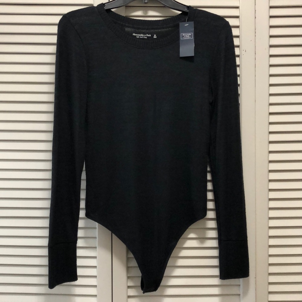 Black Abercrombie Bodysuit